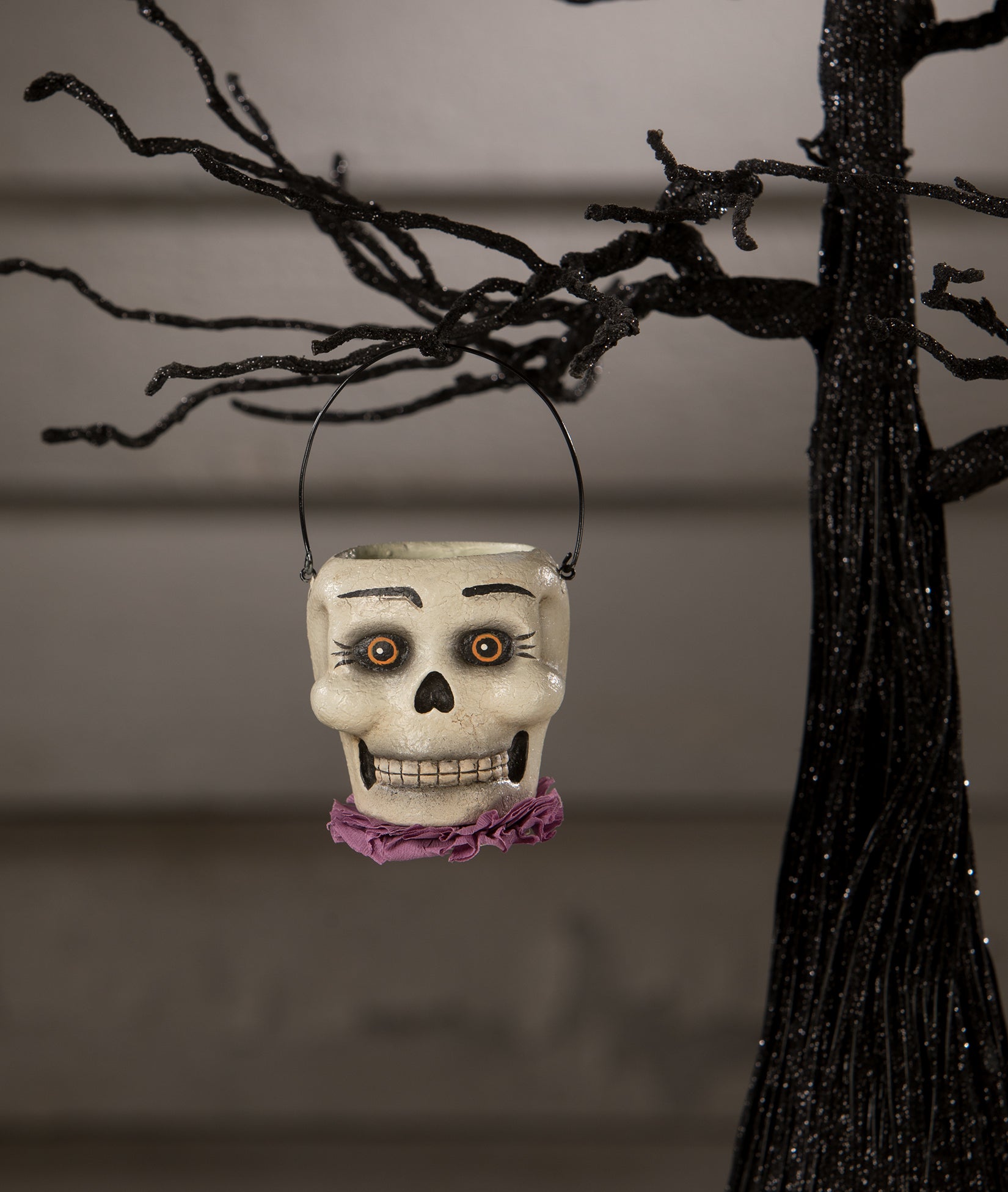 Skully Bucket Ornament Mini
