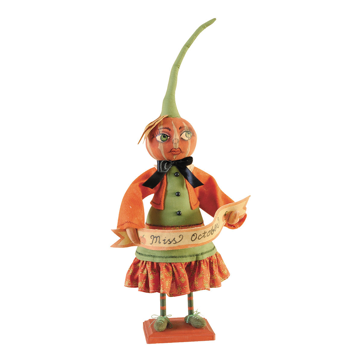 Miss October Pumpkin Head