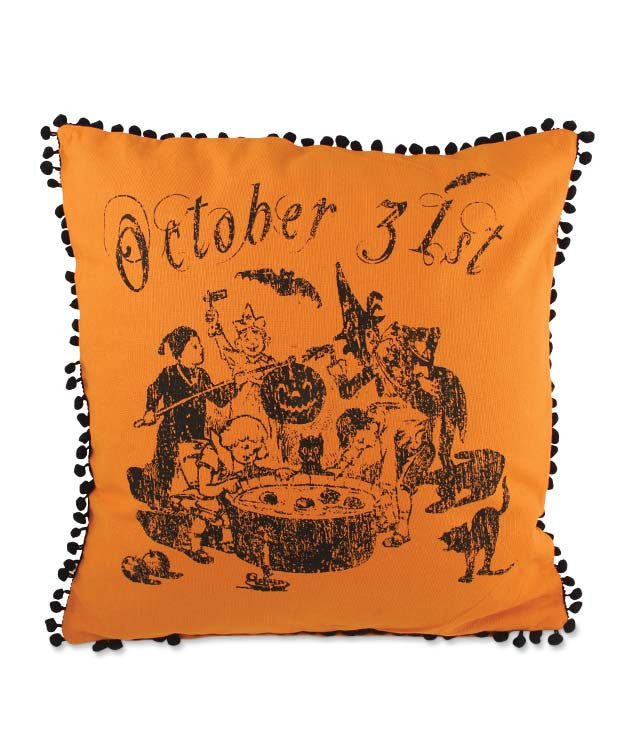 Bobbing For Apples Pillow