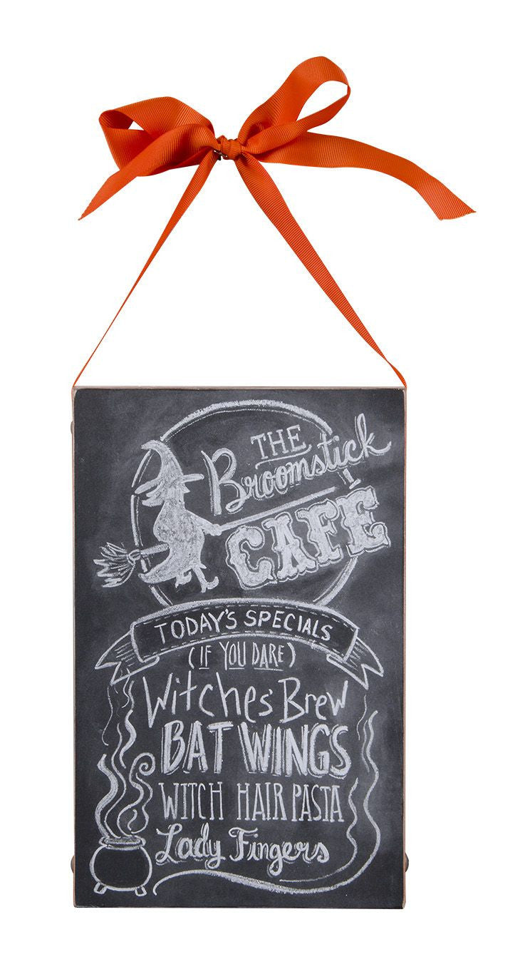 Broomstick Cafe Chalk Sign