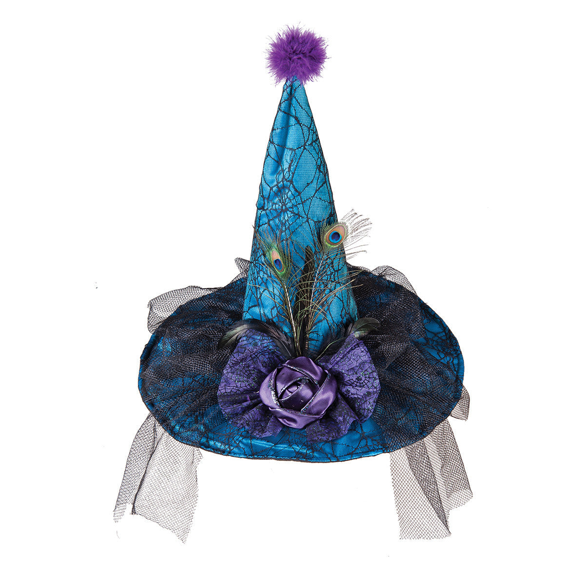 Peacock Witch Hat