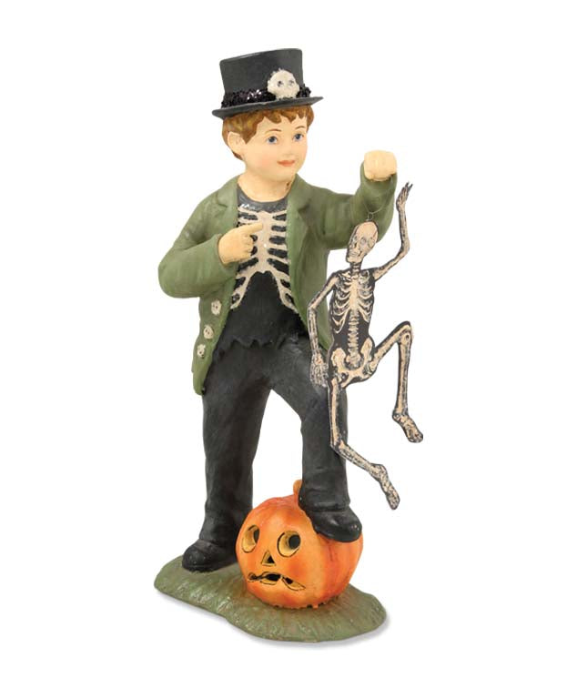 Skeleton Puppeteer Figurine