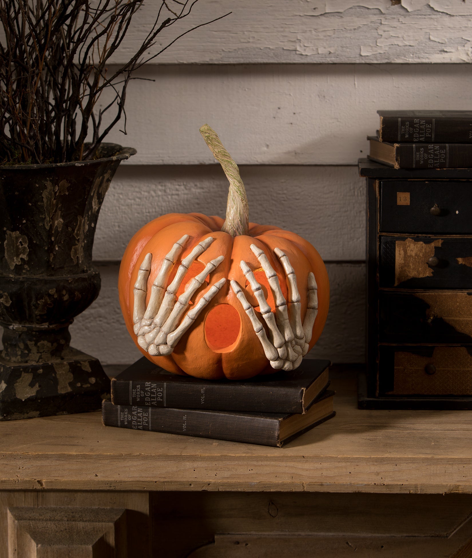"Peek-a-Boo Pumpkin, Orange"