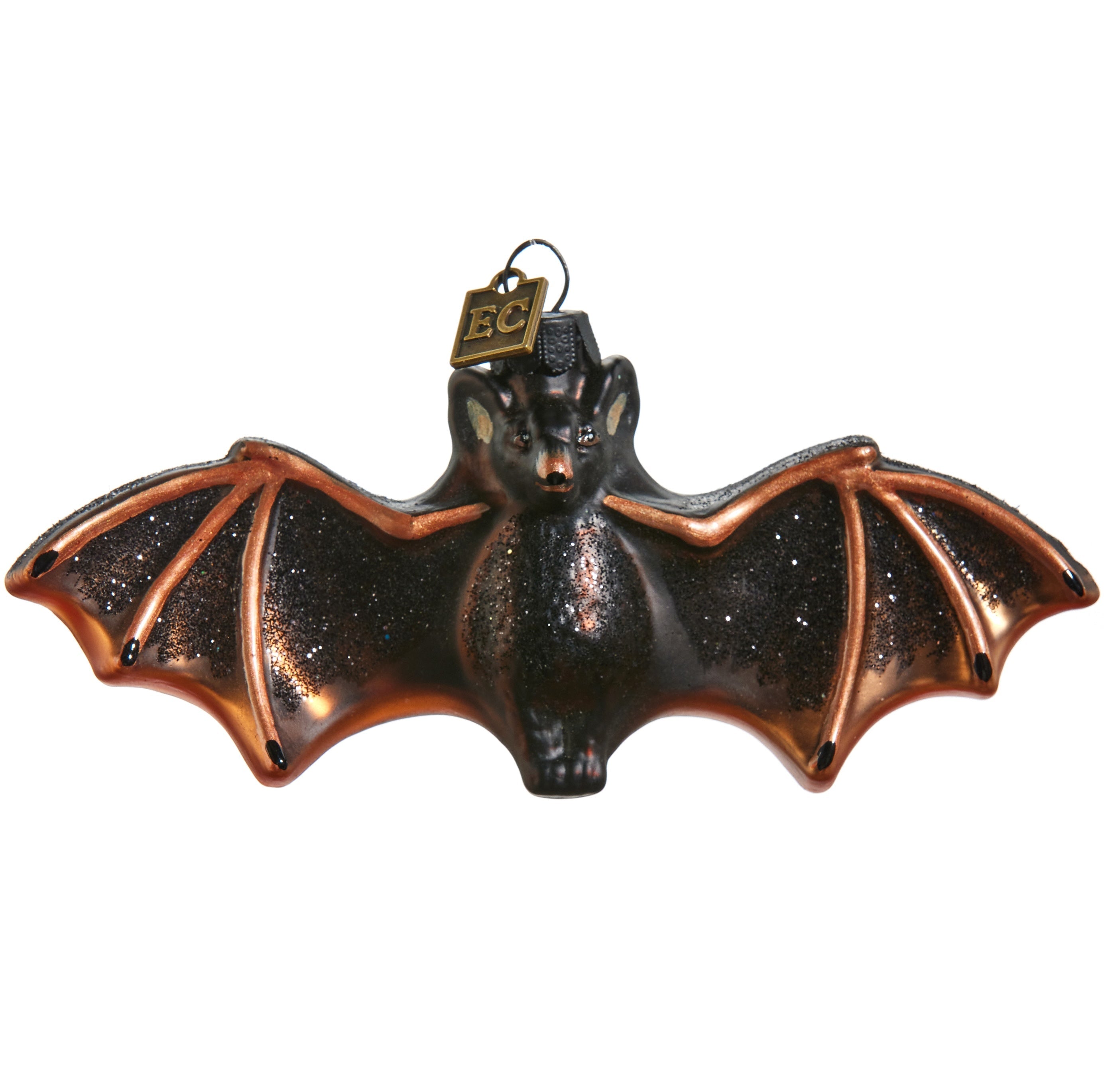 Glass Bat Ornament