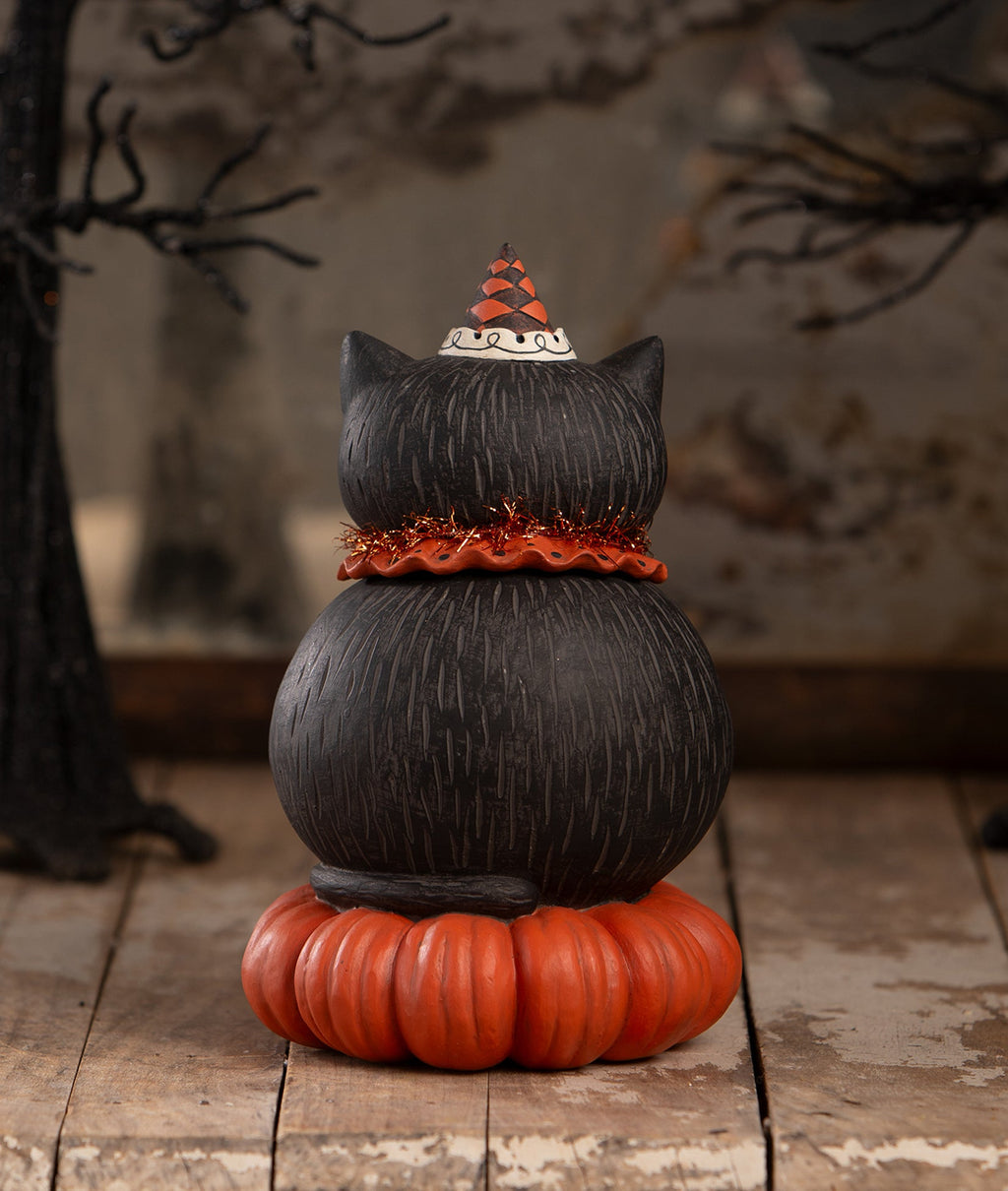 Happy Plumpkin Jack Cat Container