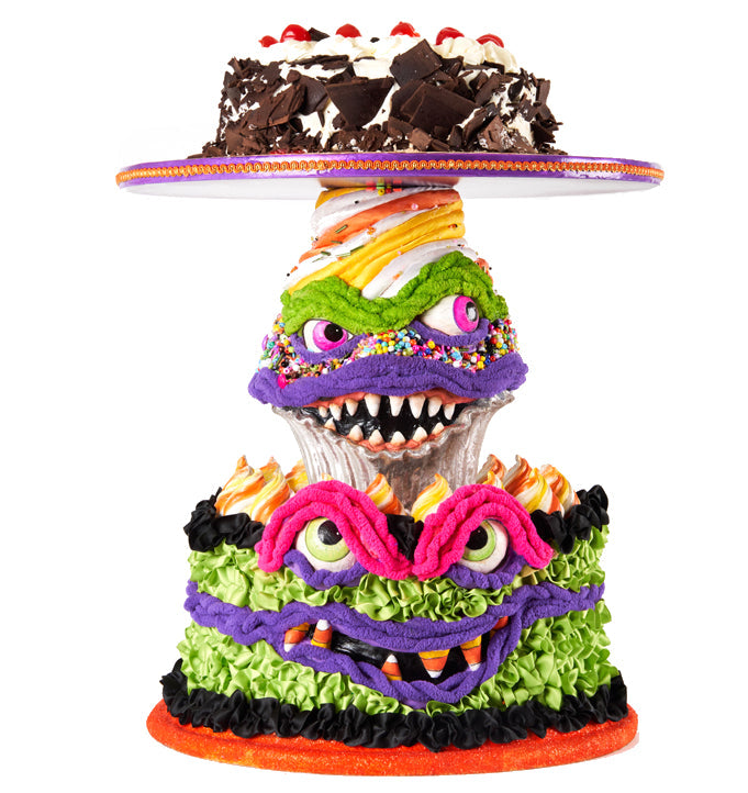 Katherine's Collection Creepy Confections Cake Plate
