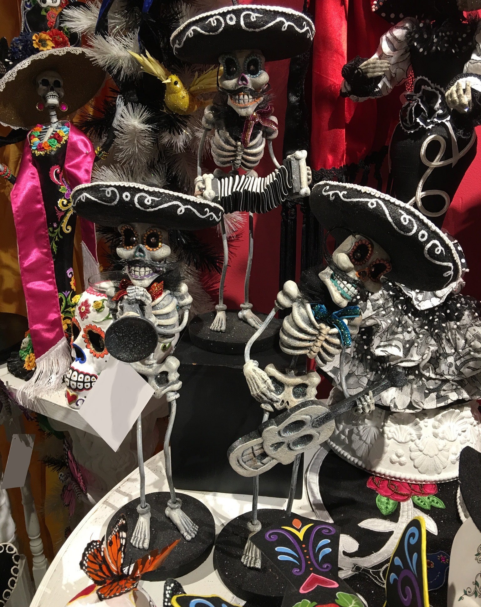 Day of the Dead Skeleton Mariachi Band