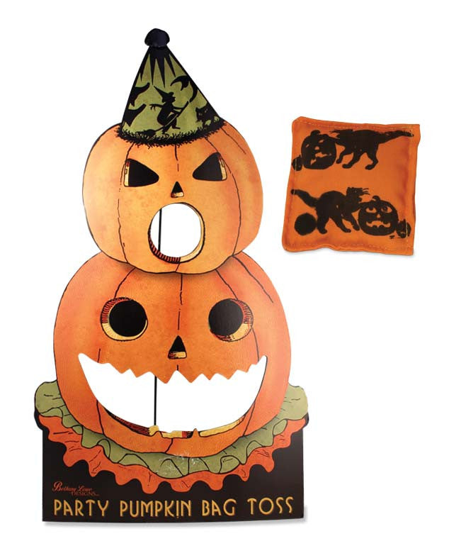 Party Pumpkin Bag Toss Game