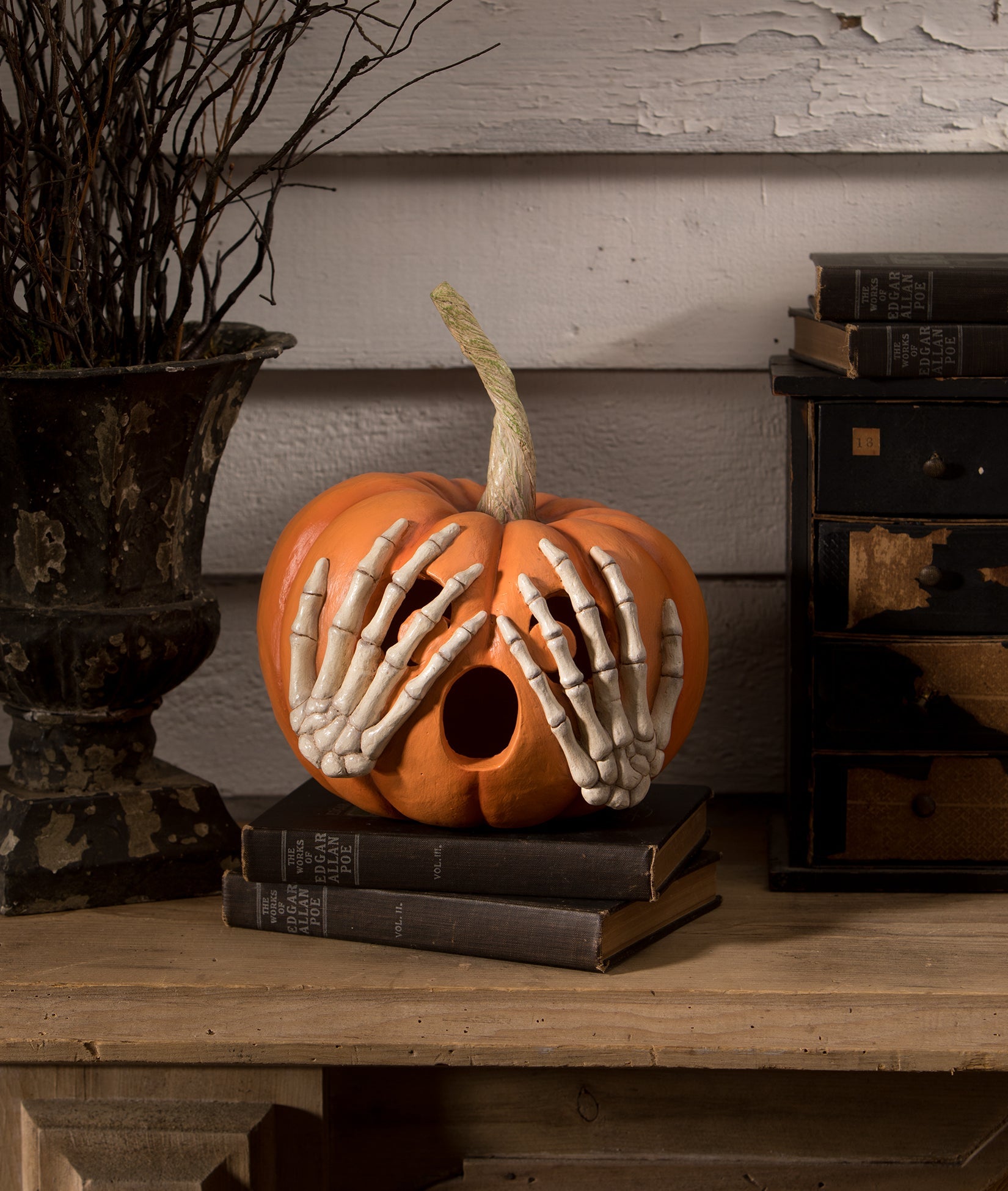 "Peek-a-Boo Pumpkin, Orange"