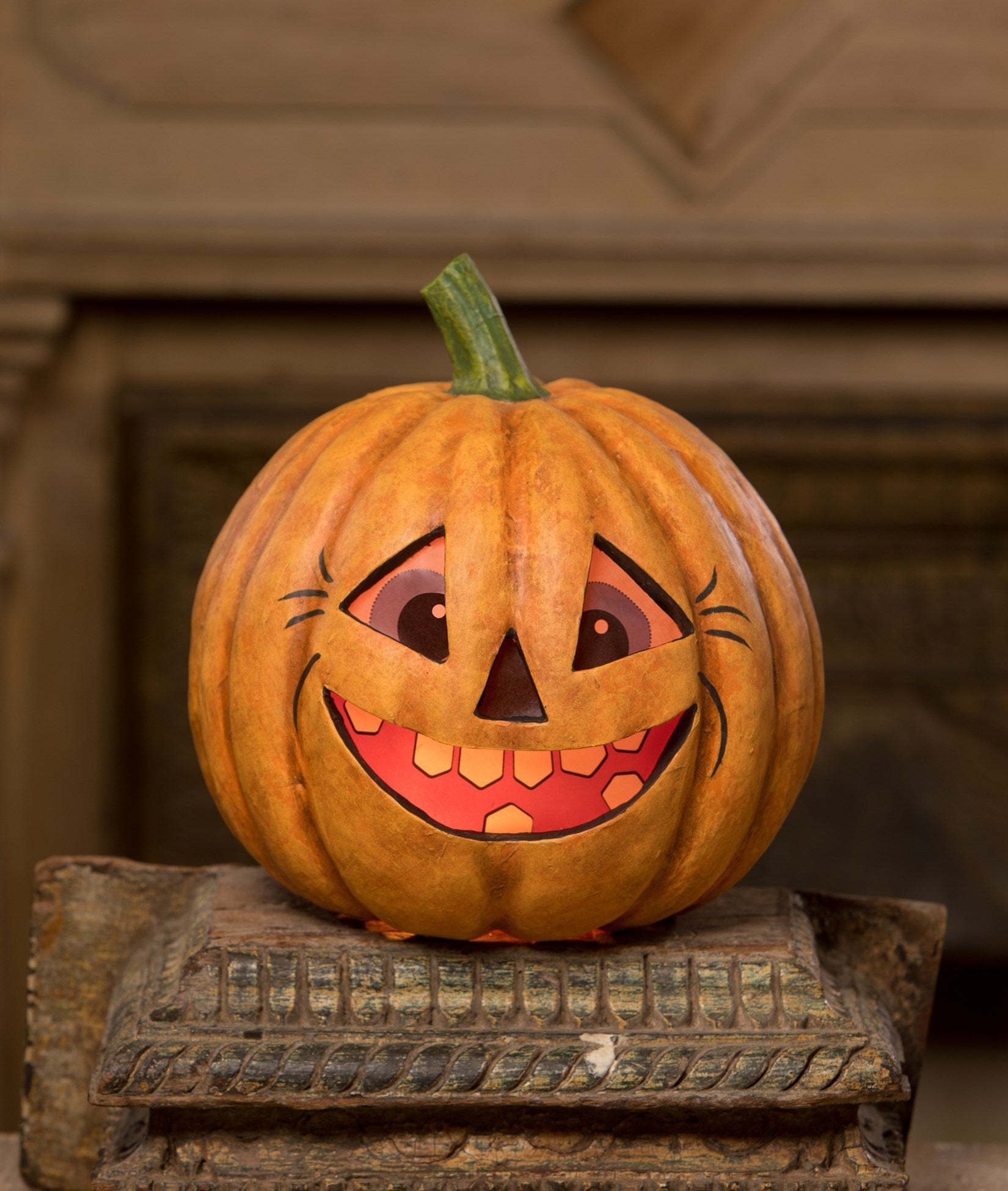 Perky Pumpkin Luminary