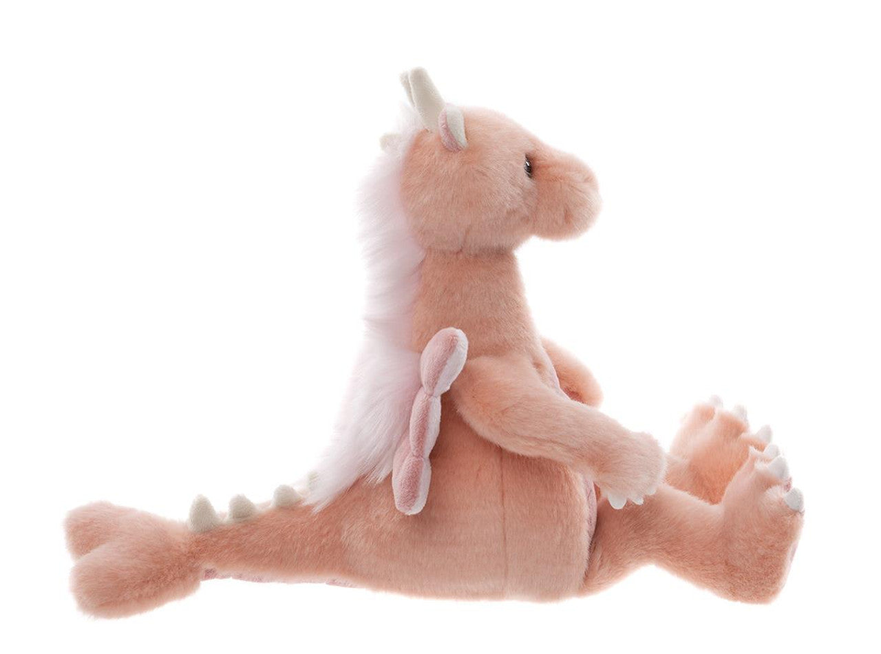 Charlie Bears Hearts Pink Dragon