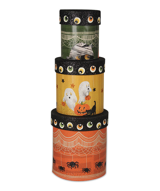 Spooky Halloween Nesting Boxes